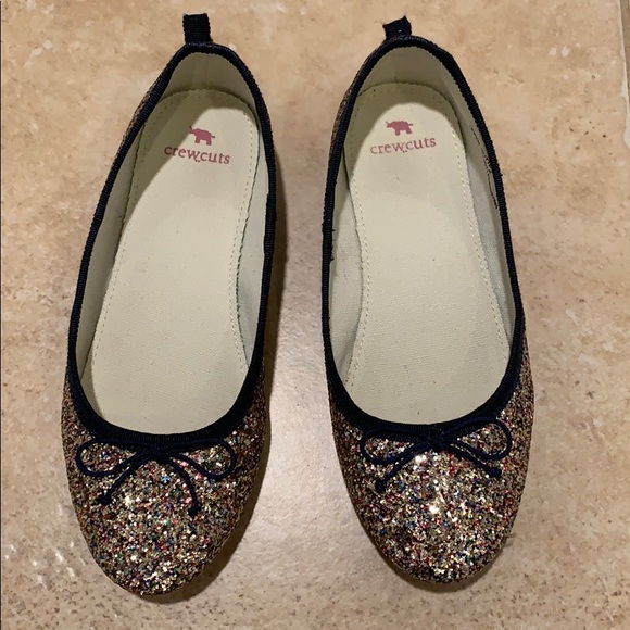 Crewcuts Glitter Ballet Shoes - Picture 2 of 4